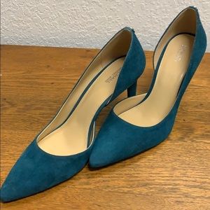 Michael Kors suede heels